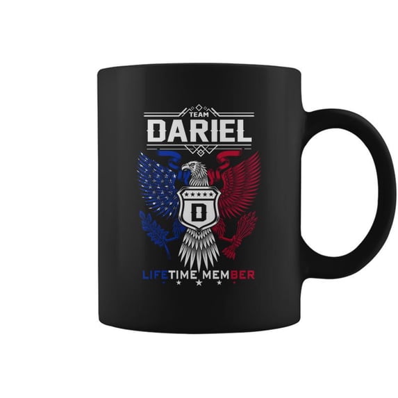 Dariel Name Dariel Eagle Lifetime Member Coffee Mugs