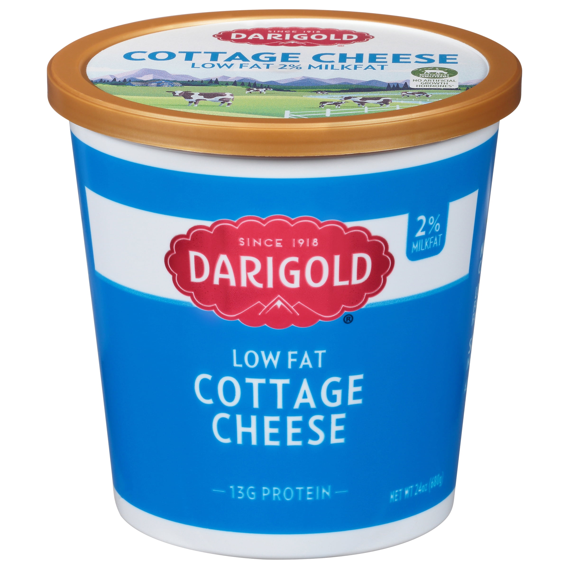 Darigold 4 Milk Fat Small Curd Cottage Cheese, 24 oz Tub