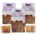 thumbnail image 1 of Darious Snack Co Vegan Blueberry Date Swirls for Coffee & Tea Treat, Delicious Breakfast Cookies, Slightly Sweet and Savory, All Natural Ingredients, Holiday Food Gifts, 3 Pack - 6 oz Each Bag, 1 of 8