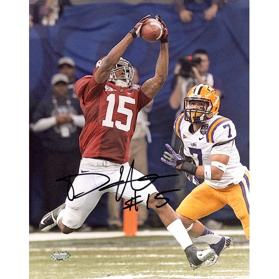Darius Hanks Autographed 8X10 Photo Alabama Crimson Tide MCS Holo 208901