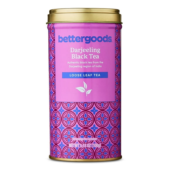 bettergoods Darjeeling Loose Leaf Black Tea, 3.53 oz