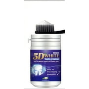 5D White Professional Deep Cleaning Formula Mint Teeth Whitening Powder