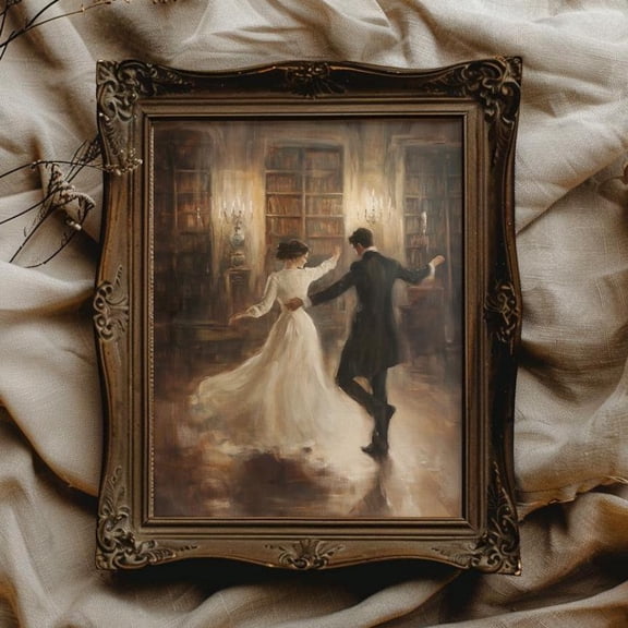 Dark Academia Art Reading Nook Decor For Home Office Wall Art Dark Cottagecore Wall Decor For Entryway Wall Art For Dorm Room Wall Decor Art, 8x12 UNFRAMED