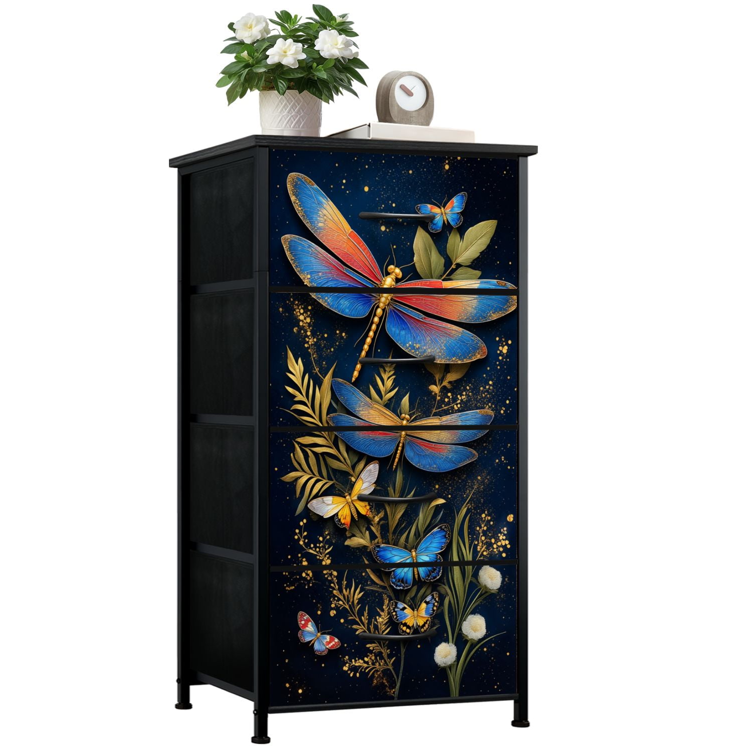 cottagecore dresser 40 Decor Essentials: Creating Cozy Charm at Home Upcycled cottagecore dresser for a