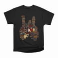 Dark Academia Red Brown Girl Library Books T-Shirt Tee Gift For Him ...