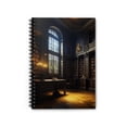 thumbnail image 1 of Dark Academia Spiral Journal Notebook, 1 of 4