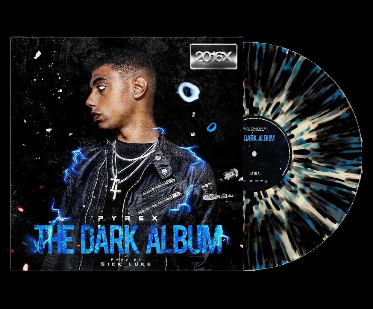 Dark Album - Crystal Splatter Colored Vinyl