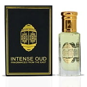 Dark Amber Perfume Oil 12ml 0.40 oz with Black Gift Box by Intense Oud