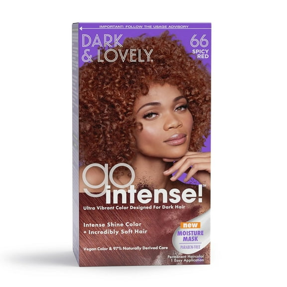 Dark And Lovely Go Intense Color Sprays Spicy Red