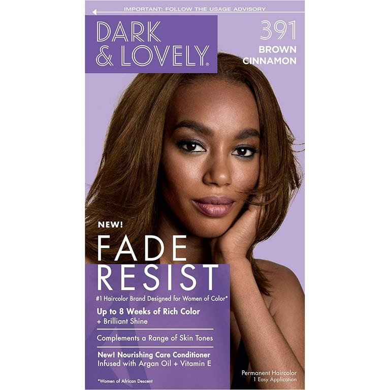 Dark And Lovely Hair Color Kit Brown Cinnamon Pack of 3 Walmart