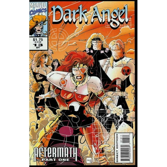 Dark Angel (Formerly Hell's Angel) #13 VF ; Marvel UK Comic Book