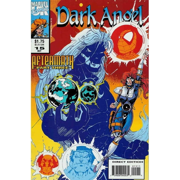Dark Angel (Formerly Hell's Angel) #15 VF ; Marvel UK Comic Book
