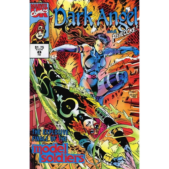 Dark Angel (Formerly Hell's Angel) #8 VF ; Marvel UK Comic Book