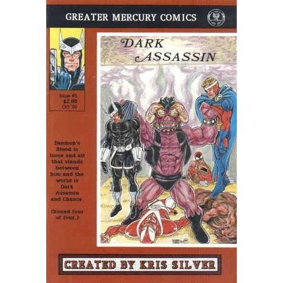 Dark Assassin Vol. 2 #6 VF ; Greater Mercury Comic Book