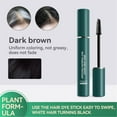Dark Auburn Hair Dye, Disposable Hair Dye Pen to Cover Gray Hair Color
