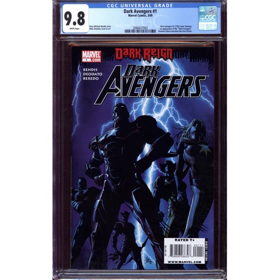 Dark Avengers #1 - CGC 9.8 Comic Book