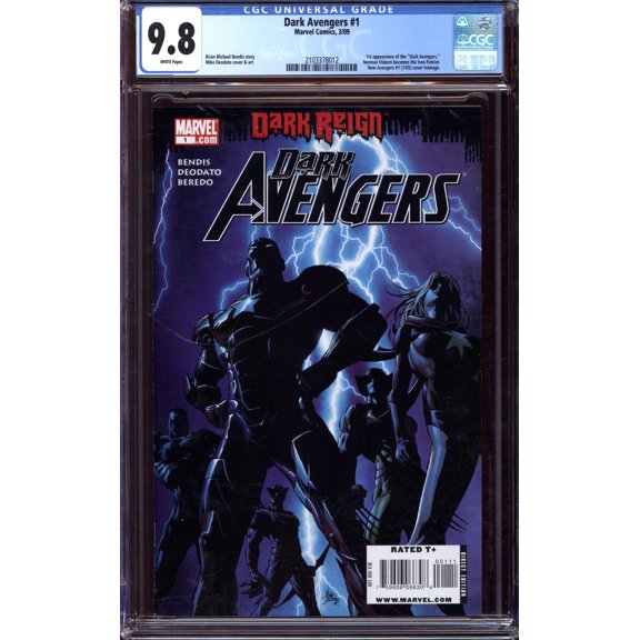 Dark Avengers #1 - CGC 9.8 Comic Book