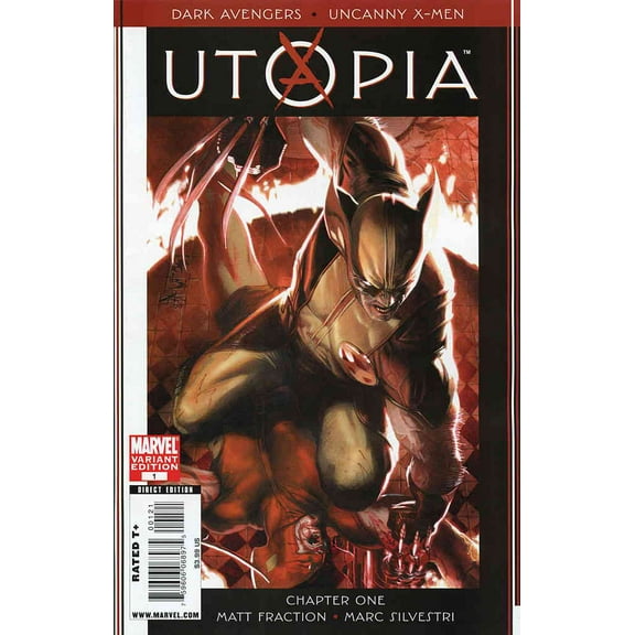 Dark Avengers/Uncanny X-Men: Utopia #1A VF ; Marvel Comic Book