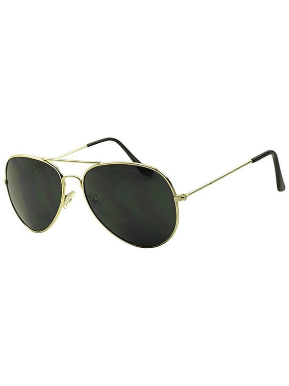 Dark Aviator Sunglasses 12PK