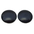 thumbnail image 1 of Dark Black Barn Owl Bird Glass Eyes, 1 of 8