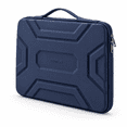 17in Computer Cover Dark Blue 17.3 Inch Laptop Sleeve With Handle Waterproof Eva Protective ...