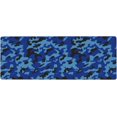 thumbnail image 1 of Dark Blue Camouflage Large Mouse Pads Rectangle Long Extended Big Stitched Edge Gaming Mousepad with Non-Slip Rubber Base for Desktop Laptop Keyboard 31.5 X 11.8 Inch, 1 of 6