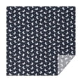 thumbnail image 1 of Dark Blue Cartoon Unicorn Heart Pattern Square Tablecloth,Waterproof Square Table Cover,Wipeable Spillproof Washable Table Cover for Home Kitchen Party Decor 42"X42"(107x107cm), 1 of 6