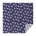 thumbnail image 1 of Dark Blue Cartoon Unicorn Heart Pattern Square Tablecloth,Waterproof Square Table Cover,Wipeable Spillproof Washable Table Cover for Home Kitchen Party Decor 42"X42"(107x107cm), 1 of 6