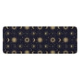 thumbnail image 1 of Dark Blue Celestial Body Pattern Kitchen Rug Mat,Kitchen Runner Rugs Non Skid Washable,Decorative Kitchen Floor Mats for Kitchen,Sink,Laundry,17"x47.2", 1 of 7
