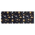 thumbnail image 1 of Dark Blue Celestial Pattern Kitchen Rug Mat,Kitchen Runner Rugs Non Skid Washable,Decorative Kitchen Floor Mats for Kitchen,Sink,Laundry,17"X47", 1 of 5