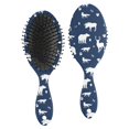thumbnail image 1 of Dark Blue Christmas Animal Pattern Hair Brush,Girls Detangling Hair Brush,Glide Through Tangles with Ease for Wet & Dry Hair,8.8"X2.8", 1 of 7