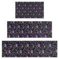 thumbnail image 1 of Dark Blue Christmas Nutcracker Pattern Kitchen Rugs Sets Of 3,Kitchen Runner Rugs Non Skid Washable,Decorative Kitchen Floor Mats for Kitchen,Sink,Laundry,17"x30"+ 17"x47" + 17"x59", 1 of 6