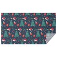 thumbnail image 1 of Dark Blue Christmas Pattern Rectangle Tablecloth 60"x102",Waterproof Polyester Rectangle Table Cloth, Wipeable Spillproof Polyester Tablecloth for Dining, Camping, Indoor and Outdoor, 1 of 6