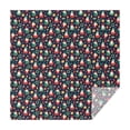 thumbnail image 1 of Dark Blue Christmas Santa and Gnome Pattern Square Tablecloth,Waterproof Square Table Cover,Wipeable Spillproof Washable Table Cover for Home Kitchen Party Decor 52"x52"(132x132cm), 1 of 6