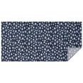 thumbnail image 1 of Dark Blue Christmas Snowflake Pattern Rectangle Tablecloth 60"x120",Waterproof Polyester Rectangle Table Cloth, Wipeable Spillproof Polyester Tablecloth for Dining, Camping, Indoor and Outdoor, 1 of 6