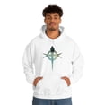 thumbnail image 1 of Dark Blue Cross Hoodie, 1 of 9