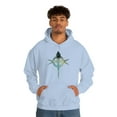 thumbnail image 1 of Dark Blue Cross Hoodie, 1 of 9