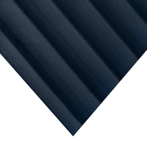 Dark Blue Digital Print Corrugated Polypropylene Sheet - 4mm Thick x 12" Wide x 12" Long