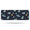 thumbnail image 1 of Dark Blue Dinosaurs Space Pattern Bathroom Rugs Mat,Non Slip Microfiber Bathroom Rug,Rubber Backing,Soft Bathroom Mats for Bathroom Floor,Tub and Shower,47x17in(120x43cm), 1 of 5
