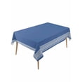 thumbnail image 1 of Dark Blue Greek Key Table Cloth, Geometric Greece Ancient Farmhouse Geo Waterproof Tablecloth for Rectangle Tables, Reusable Washable Fabric Table Cover for Restaurant Kitchen Dining Tables 60"x120", 1 of 6