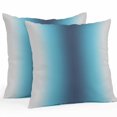 thumbnail image 1 of Dark Blue Grey Ombre Throw Pillow Covers 20x20 Inch Set of 2, Modern Abstract Art Gradient Waterproof Outdoor Pillow Covers, Decorative Cushion Pillowcases for Couch, Sofa, Bed, Garden, Patio, 1 of 9