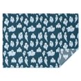 thumbnail image 1 of Smiling Ghosts Halloween Pattern Rectangle Tablecloth 60"x84",Waterproof Polyester Rectangle Table Cloth, Wipeable Spillproof Polyester Tablecloth for Dining, Camping, Indoor and Outdoor, 1 of 5
