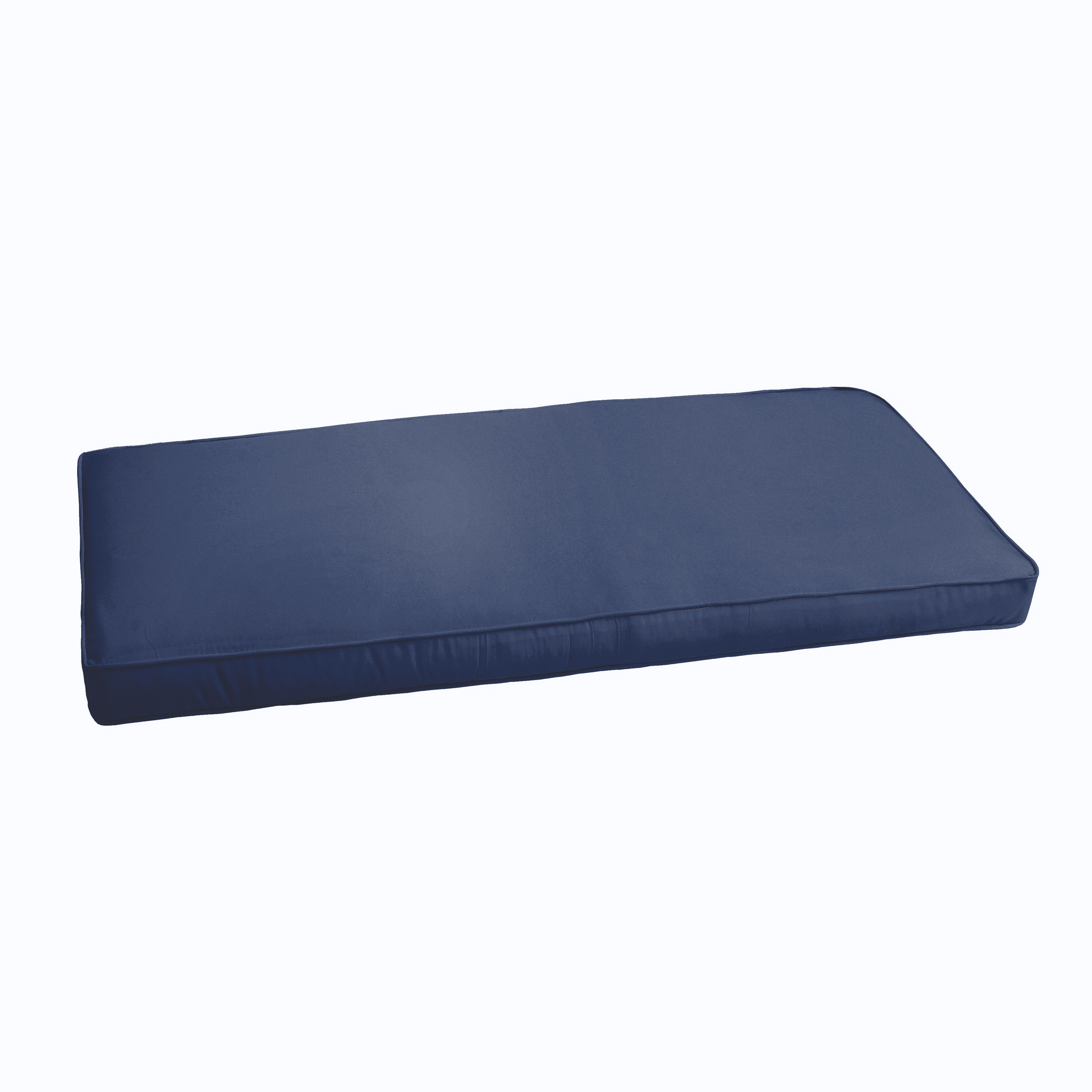 Dark Blue Corded Indoor/Outdoor Bench Cushion