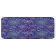 thumbnail image 1 of Dark Blue Kitchen Mat, Christmas Inspired Pattern with Ornate Curly Snowflakes Mandala Style, Plush Decorative Kitchen Mat with Non Slip Backing, 47" X 19", Multicolor, by Ambesonne, 1 of 1