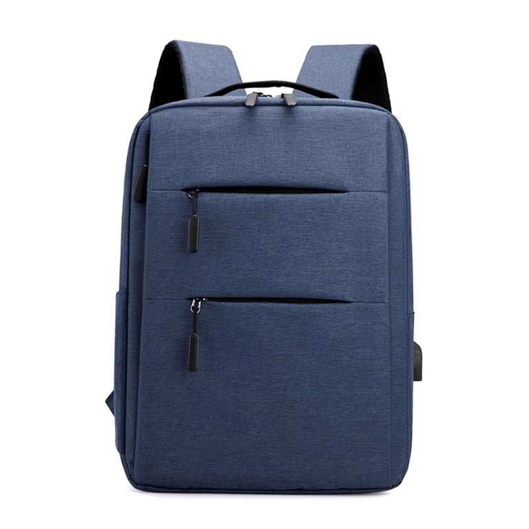 Dark Blue Laptop Backpack for Men Women 15.7 Inch Laptop Bag  display picture 3