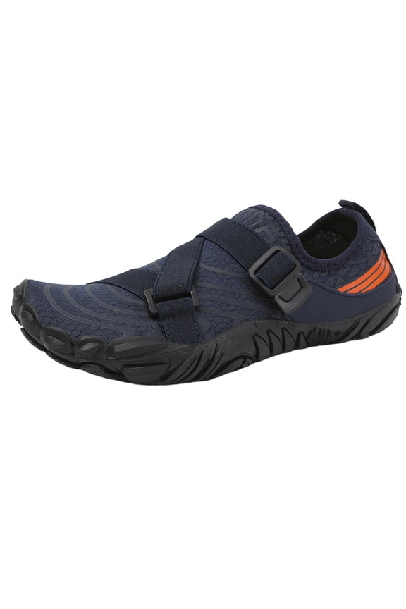 Dark Blue Mens Water Shoes Quick Dry Aqua Socks For Swimming Surfing Diving Sports Size 9.5