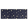 thumbnail image 1 of Dark Blue Moon Pattern Kitchen Rug Mat,Kitchen Runner Rugs Non Skid Washable,Decorative Kitchen Floor Mats for Kitchen,Sink,Laundry,17"X47", 1 of 5