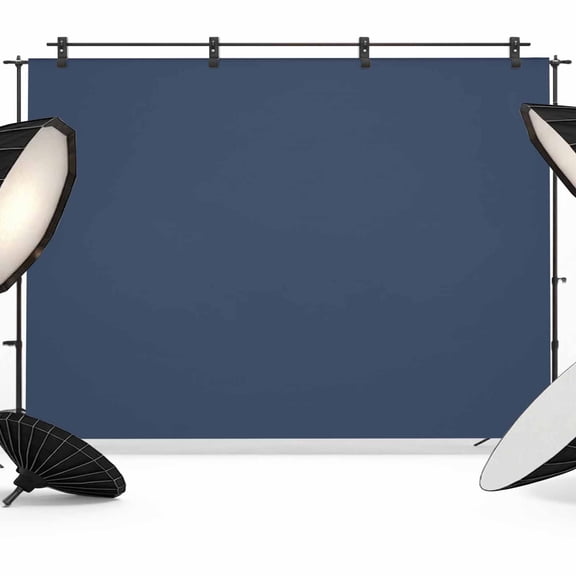 Dark Blue Photography Backdrop 10x8FT, Modern Solid Color Photo Backdrops, Background for Photography Studio Photo Studio Background, Back Drop for Photoshoot