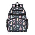 thumbnail image 1 of Colorful Rainbow Tie Dye Spiral Pattern Backpack for School,Cute School Bag,Schoolbag with Adjustable Shoulder Straps & Padded Back,15.25"x11.5"x5.25", 1 of 5