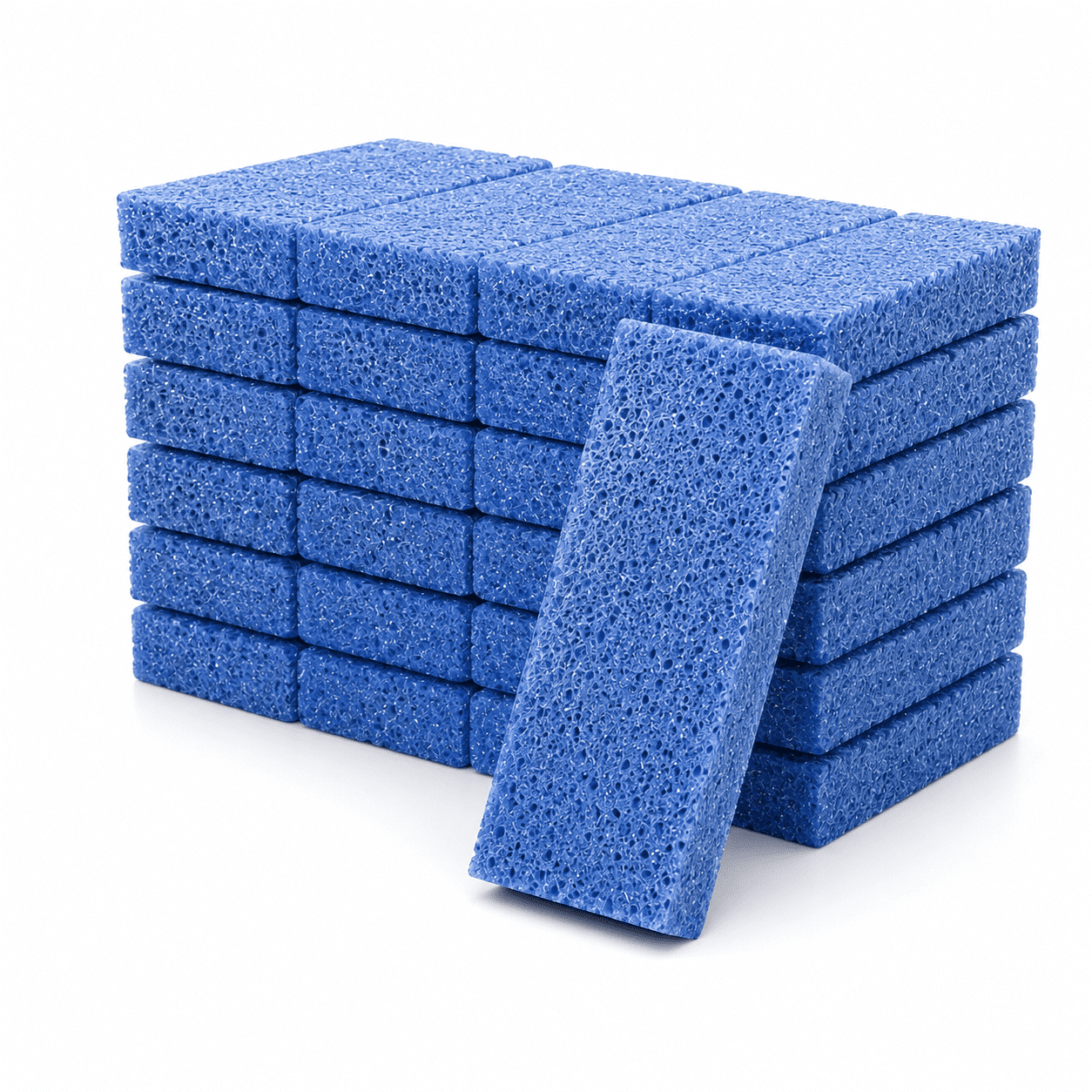 Tori Mika Blue Mini Pumice Stone for Feet – Callus Remover, Foot Scrubber for Dead Skin & Rough Heels, Professional Pedicure Tools, Disposable Pumice Stones Bulk Pack, 400 PCS for Salon Spa Use